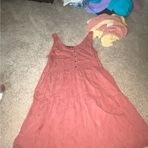 Velvet Heart Terracotta Dress